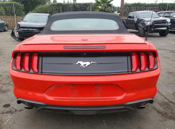 1FATP8UH9K5138512 2019 FORD MUSTANG Red 