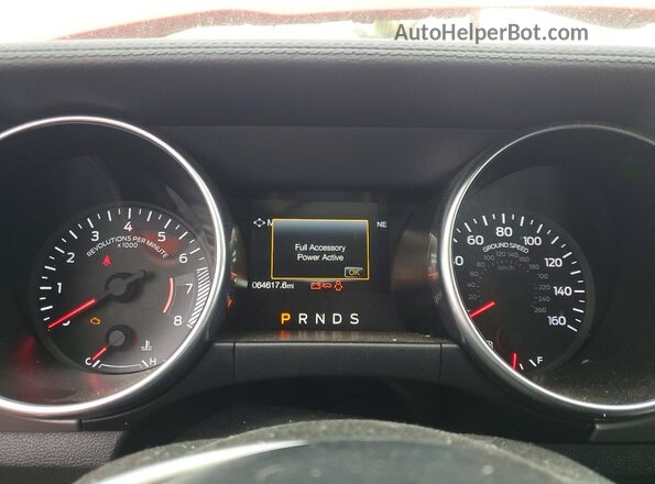 1FATP8UH9K5138512 2019 FORD MUSTANG Red 