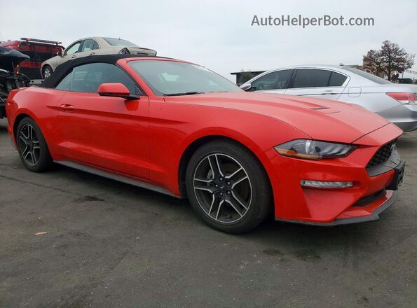 1FATP8UH9K5138512 2019 FORD MUSTANG Red 