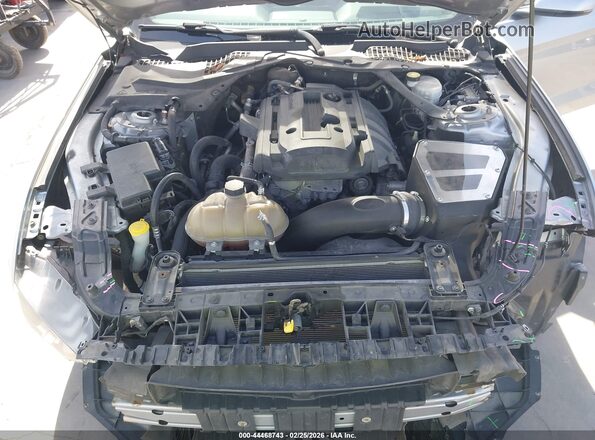 1FATP8UH9L5105933 2020 FORD MUSTANG Серебряный Вид сзади