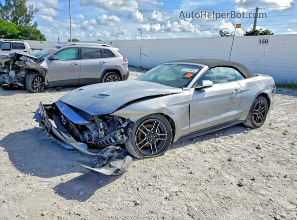 1FATP8UHXL5125317 2020 FORD MUSTANG Серебряный Задняя левая четверть