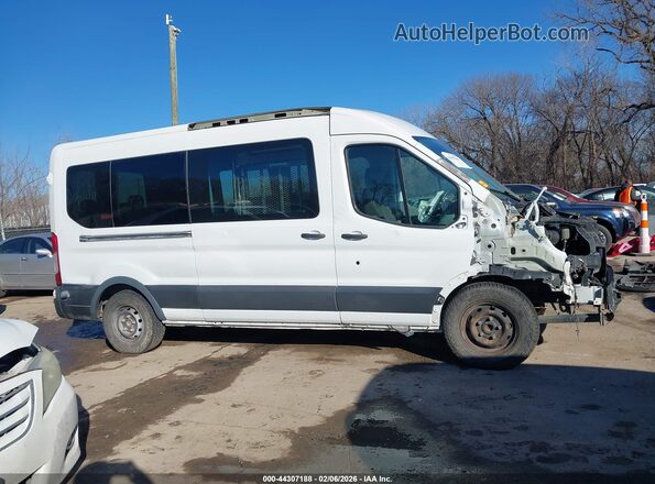 1FBAX2CM6GKB00696 2016 FORD TRANSIT-350 White უკანა სალონის ხედი