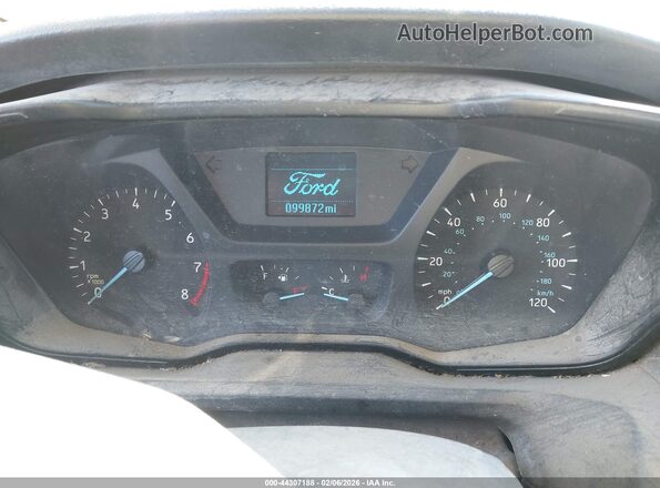 1FBAX2CM6GKB00696 2016 FORD TRANSIT-350 White უკანა სავარძლების ხედი