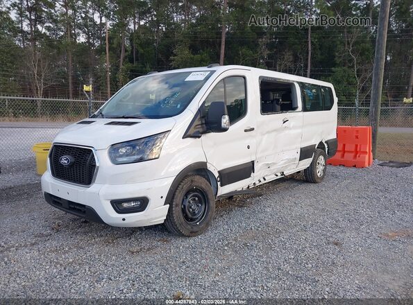 1FBAX2Y82TKA13576 2026 FORD PASSENGER White წინა მარცხენა ხედი სამი მეოთხედიდან