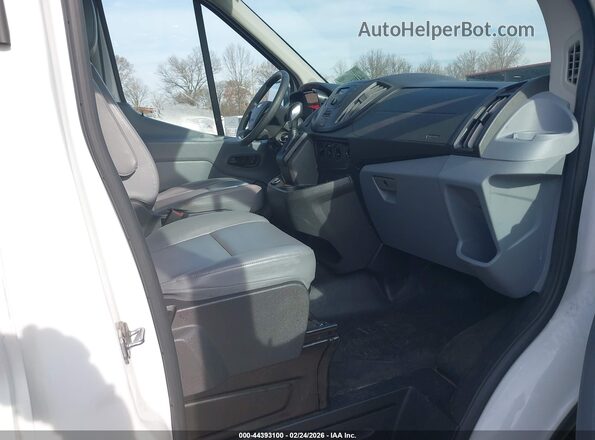 1FBZX2CM2JKB39828 2018 FORD TRANSIT-350 White Вид салону спереду