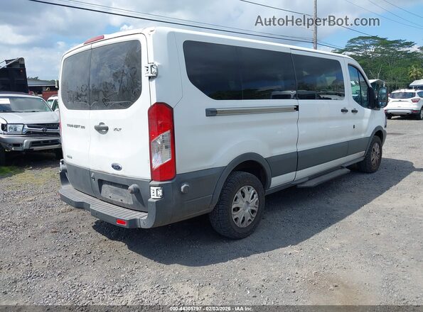 1FBZX2YG5GKB14420 2016 FORD TRANSIT-350 White Задня права чверть