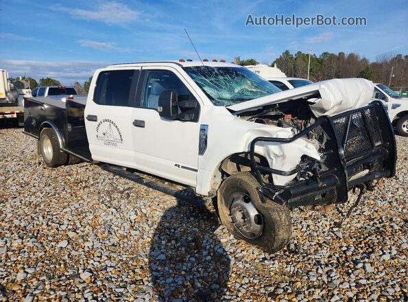 1FD8W3HT6JEB16062 2018 FORD F350 White Front right