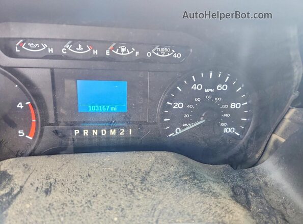 1FD8W3HT6JEB16062 2018 FORD F350 White Instrument cluster view