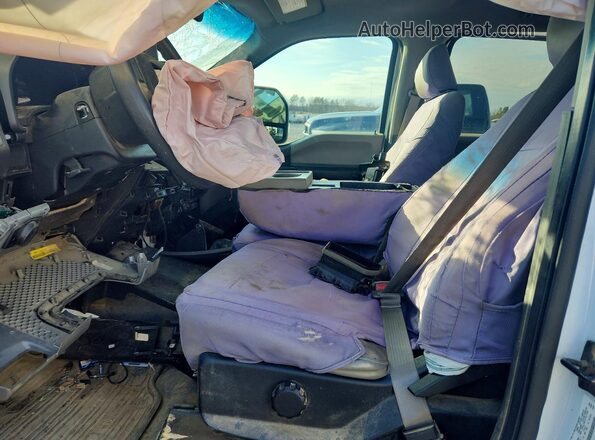 1FD8W3HT6JEB16062 2018 FORD F350 White Front interior view