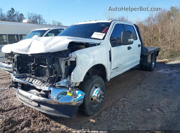 1FD8W3HT9LEC45934 2020 FORD F-350 CHASSIS White Front left