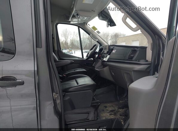 1FDAX2C87LKA63985 2020 FORD PASSENGER Gray წინა სალონის ხედი