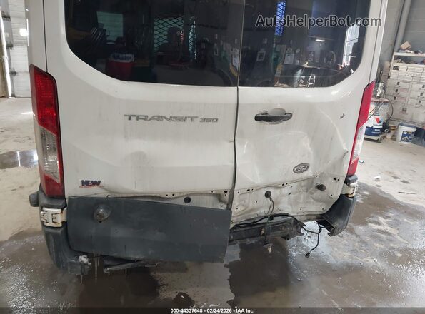 1FDZX2CMXHKB28058 2017 FORD TRANSIT-350 White Вид спереду