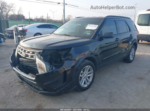 1FM5K7BH1HGA33518 2017 FORD FORD EXPLORER Black Передня ліва чверть