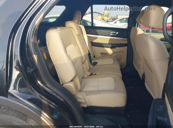 1FM5K7BH1HGA33518 2017 FORD FORD EXPLORER Black Вид наклейки з VIN-кодом