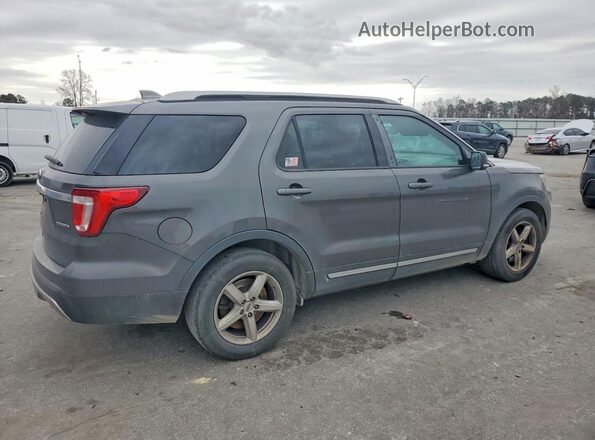 1FM5K7D84GGD20735 2016 FORD FORD EXPLORER Gray Tył prawy