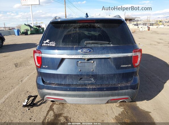 1FM5K7D84HGD16931 2017 FORD FORD EXPLORER Blue 