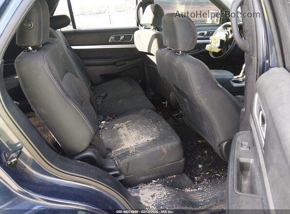 1FM5K7D84HGD16931 2017 FORD FORD EXPLORER Blue Widok naklejki z numerem VIN