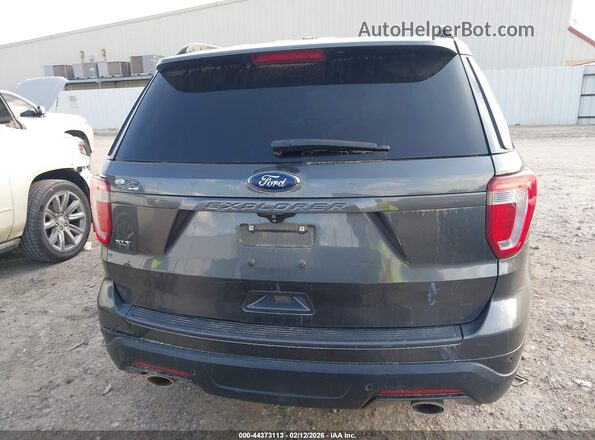 1FM5K7D84JGC69227 2018 FORD FORD EXPLORER Gray 