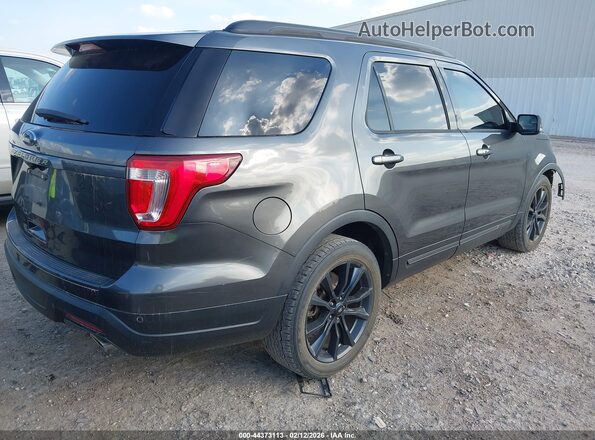 1FM5K7D84JGC69227 2018 FORD FORD EXPLORER Gray უკანა მარჯვენა