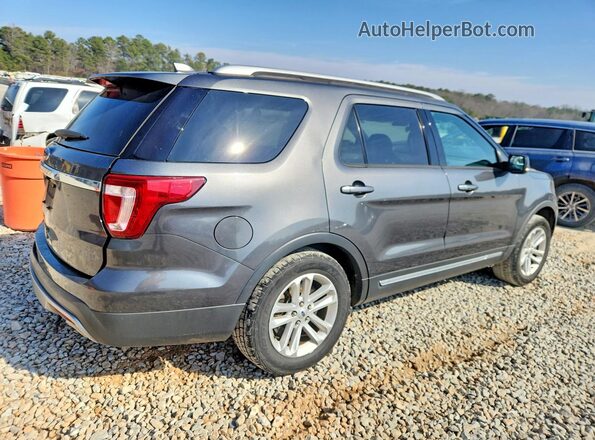 1FM5K7D88HGD34879 2017 FORD FORD EXPLORER Charcoal Задня права чверть