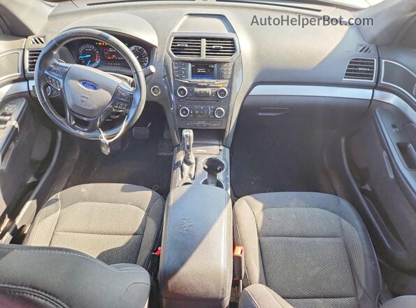 1FM5K7D88HGD34879 2017 FORD FORD EXPLORER Charcoal Вид панелі приладів