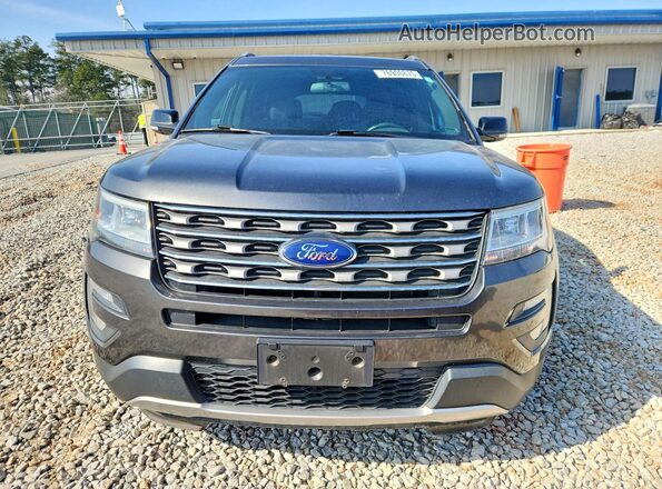 1FM5K7D88HGD34879 2017 FORD FORD EXPLORER Charcoal Вид спереду