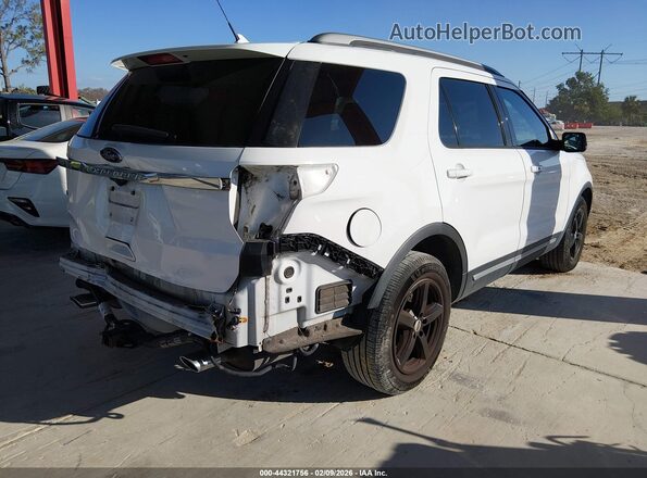 1FM5K7D8XJGA22570 2018 FORD FORD EXPLORER White უკანა მარჯვენა