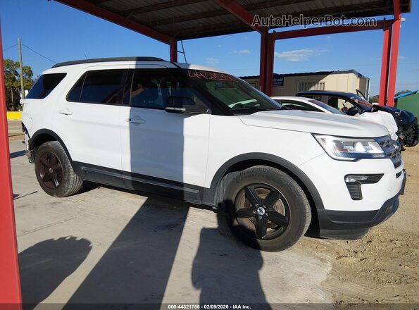 1FM5K7D8XJGA22570 2018 FORD FORD EXPLORER White სალონის 360-გრადუსიანი ხედი