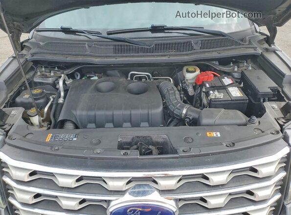 1FM5K7DHXGGD03499 2016 FORD FORD EXPLORER Gray Widok komory silnika