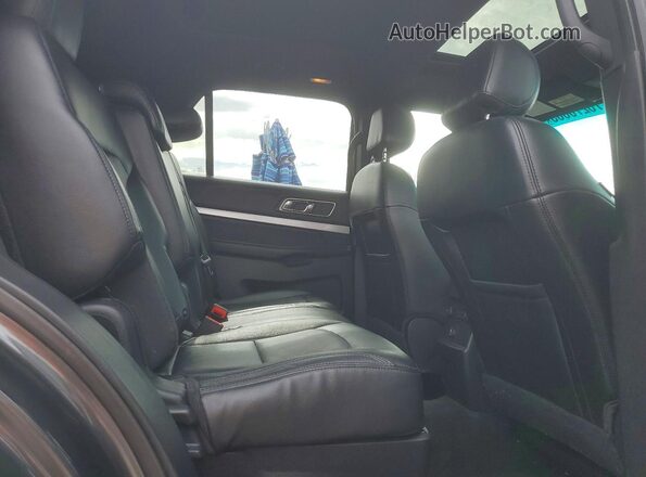 1FM5K7DHXGGD03499 2016 FORD FORD EXPLORER Gray Widok wnętrza z tyłu
