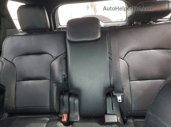 1FM5K7DHXGGD03499 2016 FORD FORD EXPLORER Gray Widok tylnych siedzeń