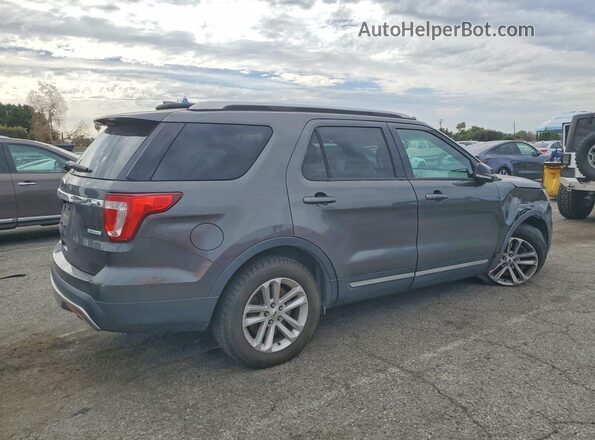 1FM5K7DHXGGD03499 2016 FORD FORD EXPLORER Gray Tył prawy