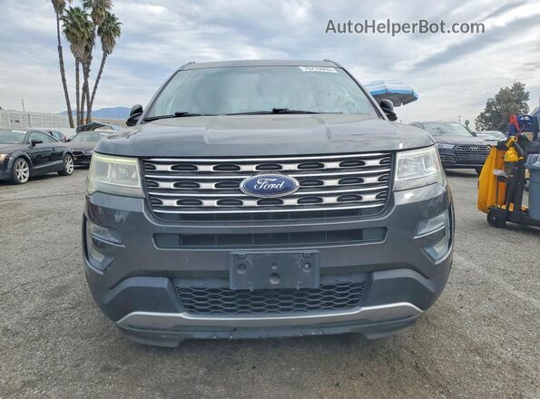 1FM5K7DHXGGD03499 2016 FORD FORD EXPLORER Gray Widok z przodu