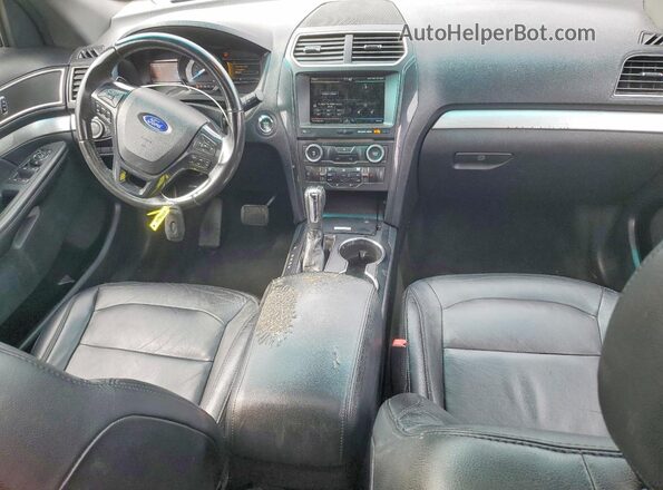 1FM5K7DHXGGD03499 2016 FORD FORD EXPLORER Gray Widok deski rozdzielczej