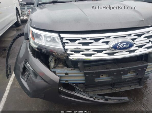 1FM5K7F80JGB11366 2018 FORD FORD EXPLORER Gray 