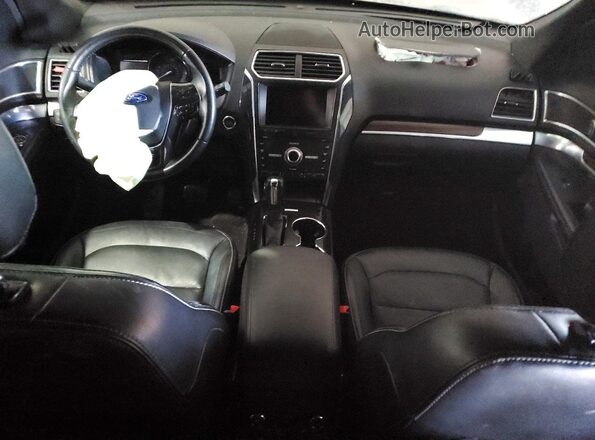 1FM5K7F89KGA63836 2019 FORD FORD EXPLORER Gray Widok deski rozdzielczej