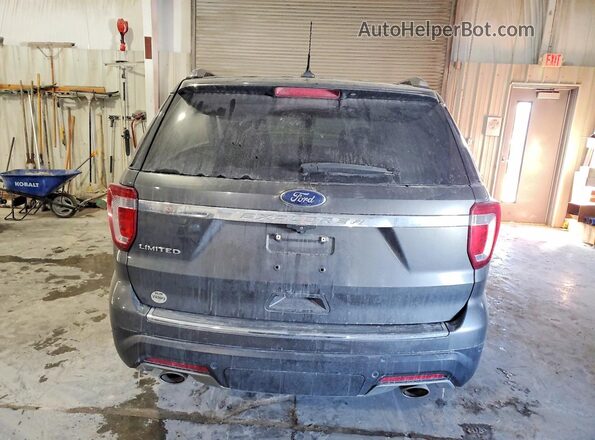 1FM5K7F89KGA63836 2019 FORD FORD EXPLORER Gray Widok z tyłu
