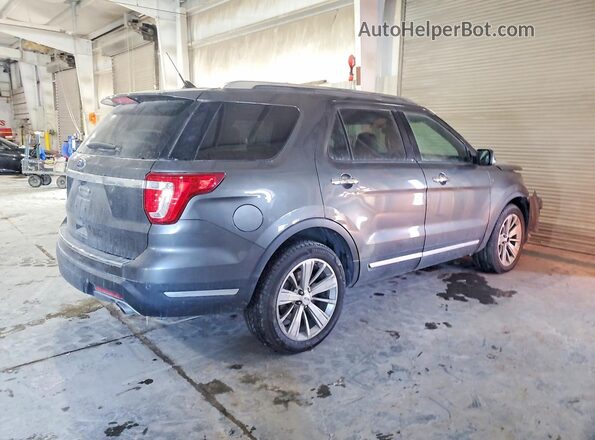1FM5K7F89KGA63836 2019 FORD FORD EXPLORER Gray Tył prawy
