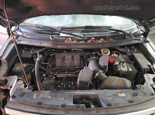 1FM5K7F89KGA63836 2019 FORD FORD EXPLORER Gray Widok komory silnika