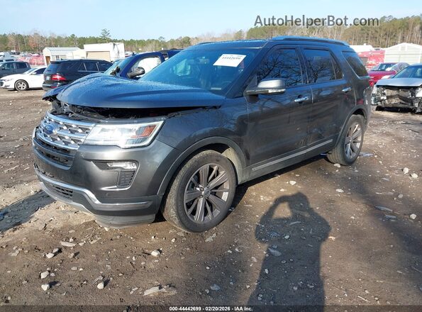 1FM5K7FH0KGA75342 2019 FORD FORD EXPLORER Gray 