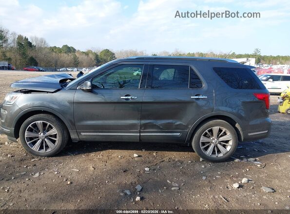 1FM5K7FH0KGA75342 2019 FORD FORD EXPLORER Gray 