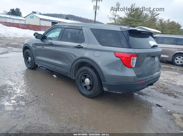1FM5K8AB0PGC17446 2023 FORD POLICE INTERCEPTOR Gray Tył lewy