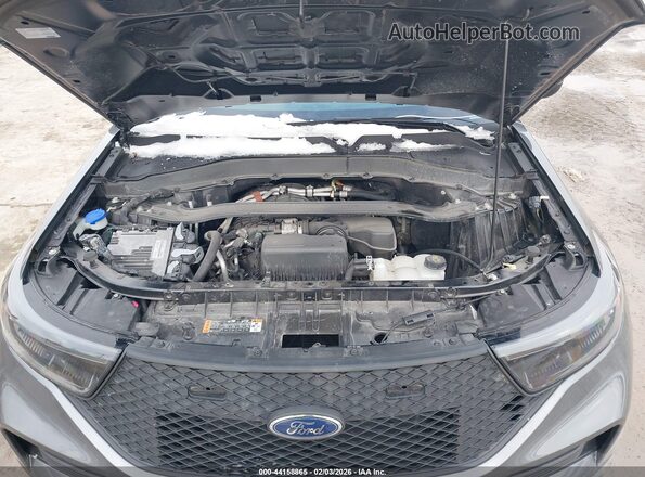 1FM5K8AB0PGC17446 2023 FORD POLICE INTERCEPTOR Gray Widok z tyłu