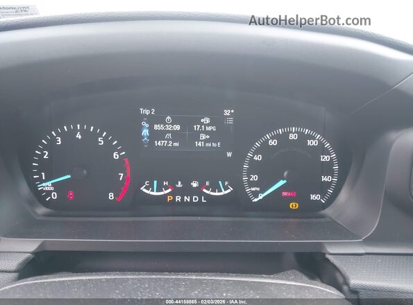 1FM5K8AB0PGC17446 2023 FORD POLICE INTERCEPTOR Gray Widok tylnych siedzeń
