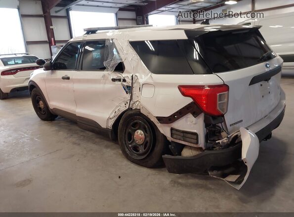 1FM5K8AB2LGC51530 2020 FORD POLICE INTERCEPTOR White Rear left
