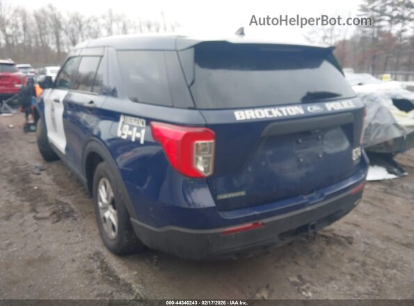 1FM5K8AB2PGA01243 2023 FORD POLICE INTERCEPTOR Blue უკანა მარცხენა