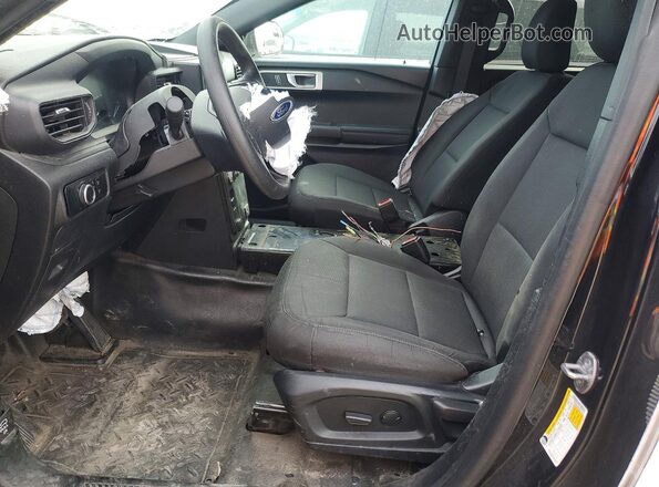 1FM5K8AB2RGA27456 2024 FORD FORD EXPLORER Black Widok wnętrza z przodu