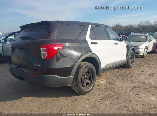 1FM5K8AB4MGA42551 2021 FORD POLICE INTERCEPTOR Black Հետևի աջ