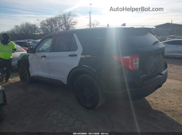 1FM5K8AB4MGA42551 2021 FORD POLICE INTERCEPTOR Black Սալոնի 360 աստիճան տեսք