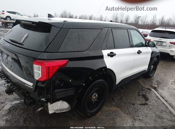 1FM5K8AB5LGA82894 2020 FORD POLICE INTERCEPTOR Black Задня права чверть